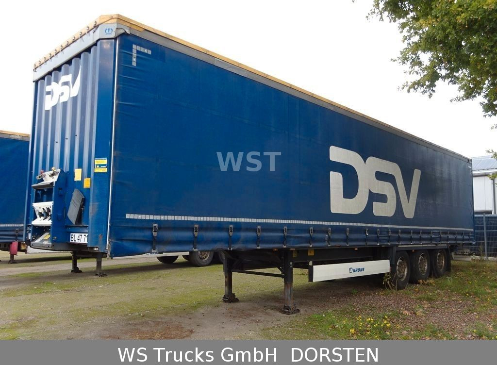 Ponyvás félpótkocsi Krone 3 x SDP27 Profiliner Edscha  XL Code Krone SD 27 Planauflieger mit Edscha | ABS, EBS, XL: 22 kép.