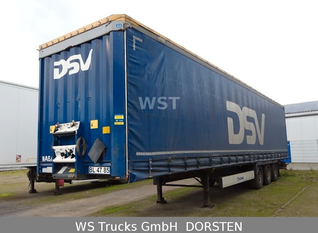 Ponyvás félpótkocsi Krone 3 x SDP27 Profiliner Edscha  XL Code Krone SD 27 Planauflieger mit Edscha | ABS, EBS, XL: 24 kép.