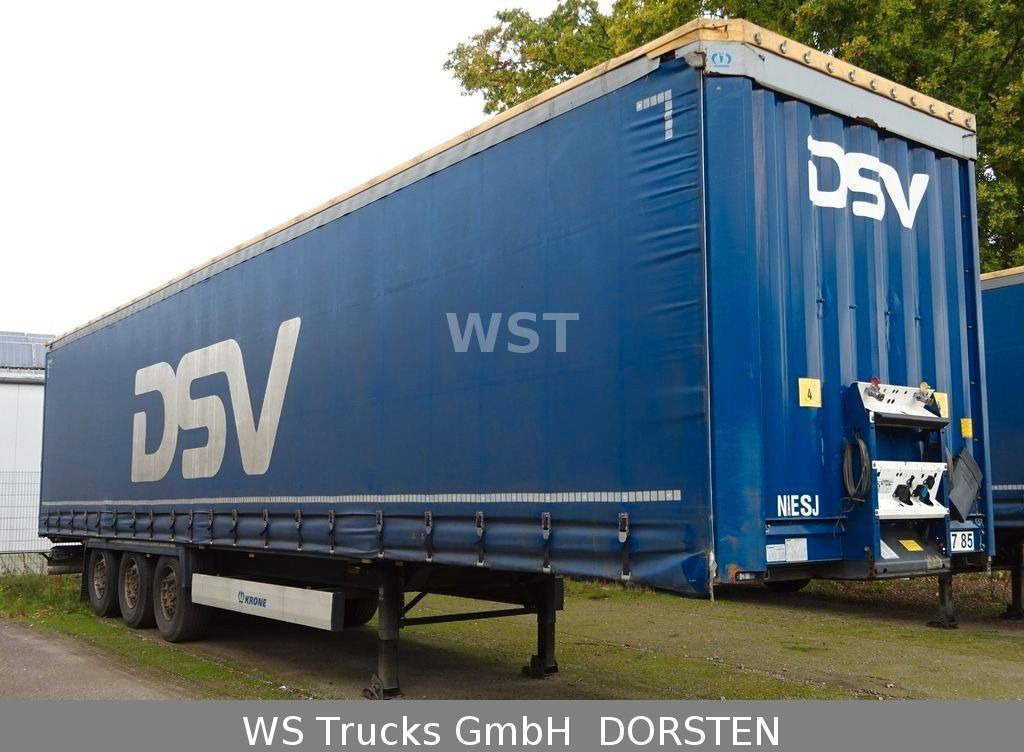 Ponyvás félpótkocsi Krone 3 x SDP27 Profiliner Edscha  XL Code Krone SD 27 Planauflieger mit Edscha | ABS, EBS, XL: 17 kép.