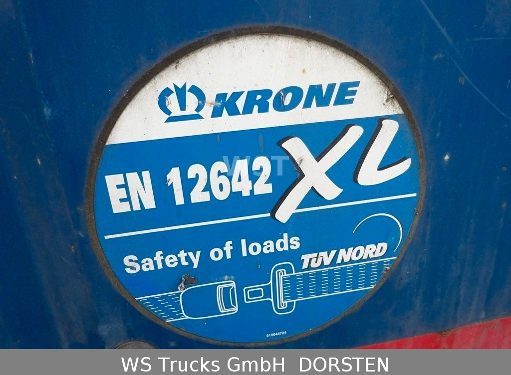 Ponyvás félpótkocsi Krone 3 x SDP27 Profiliner Edscha  XL Code Krone SD 27 Planauflieger mit Edscha | ABS, EBS, XL: 6 kép.
