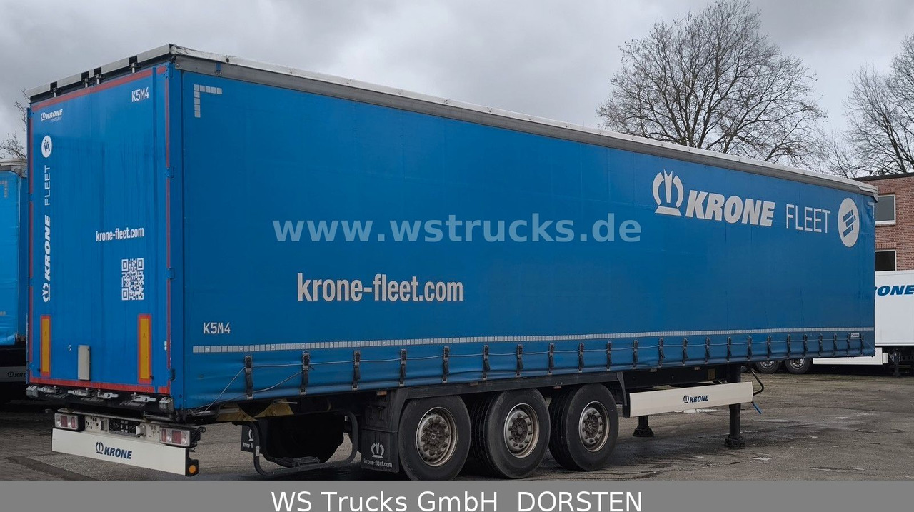 Krone SD 27 Planauflieger mit Edscha | ABS, EBS, XL - Ponyvás félpótkocsi: 4 kép. Krone SD 27 Planauflieger mit Edscha | ABS, EBS, XL - Ponyvás félpótkocsi: 4 kép.