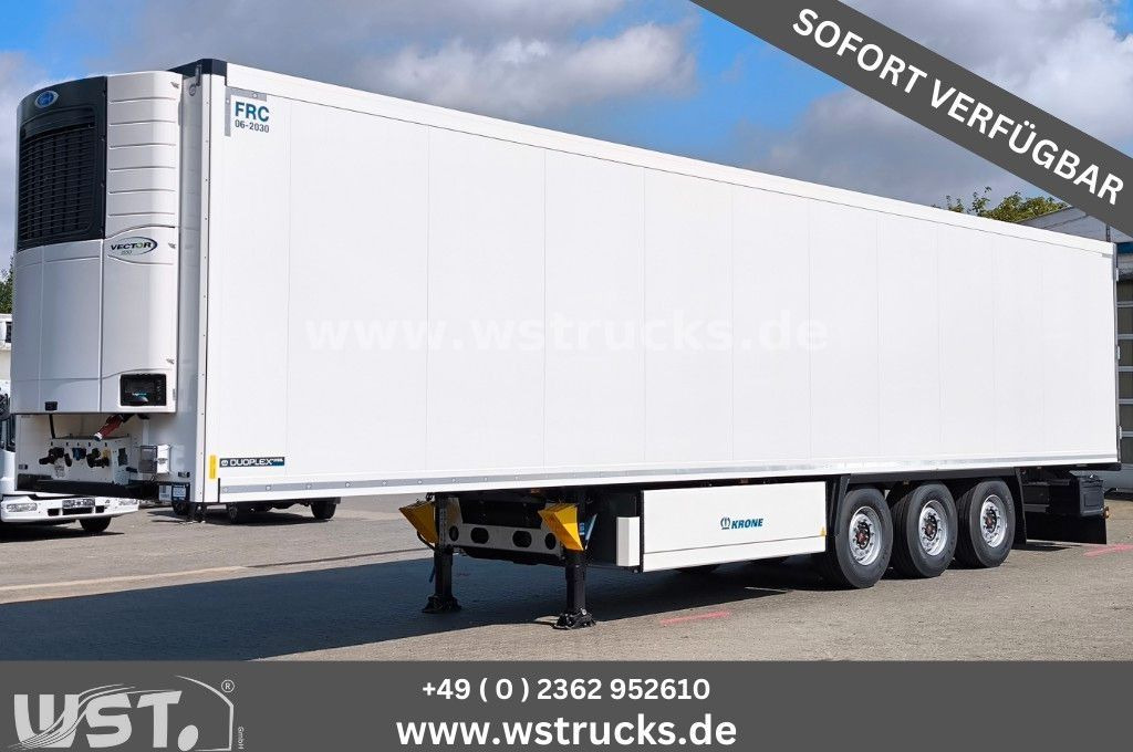 Krone " Sofort " Carrier Vector 1550 *NEU* SAF - Félpótkocsi hűtős: 1 kép. Krone " Sofort " Carrier Vector 1550 *NEU* SAF - Félpótkocsi hűtős: 1 kép.