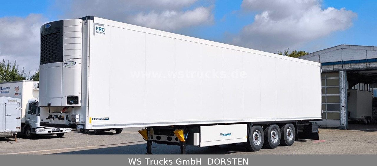 Krone " Sofort " Carrier Vector 1550 *NEU* SAF - Félpótkocsi dobozos: 2 kép. Krone " Sofort " Carrier Vector 1550 *NEU* SAF - Félpótkocsi dobozos: 2 kép.