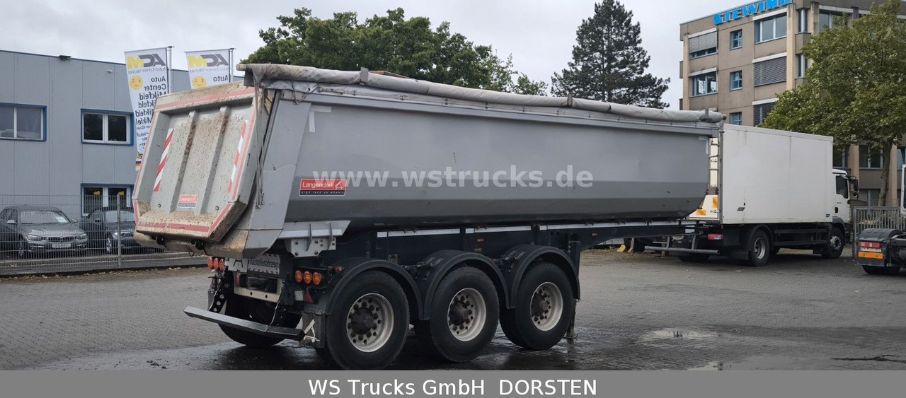 Langendorf SKS-HS 24/30, Stahl, 24m³ , BPW Trommelbremsen - Félpótkocsi billenőplatós: 4 kép. Langendorf SKS-HS 24/30, Stahl, 24m³ , BPW Trommelbremsen - Félpótkocsi billenőplatós: 4 kép.