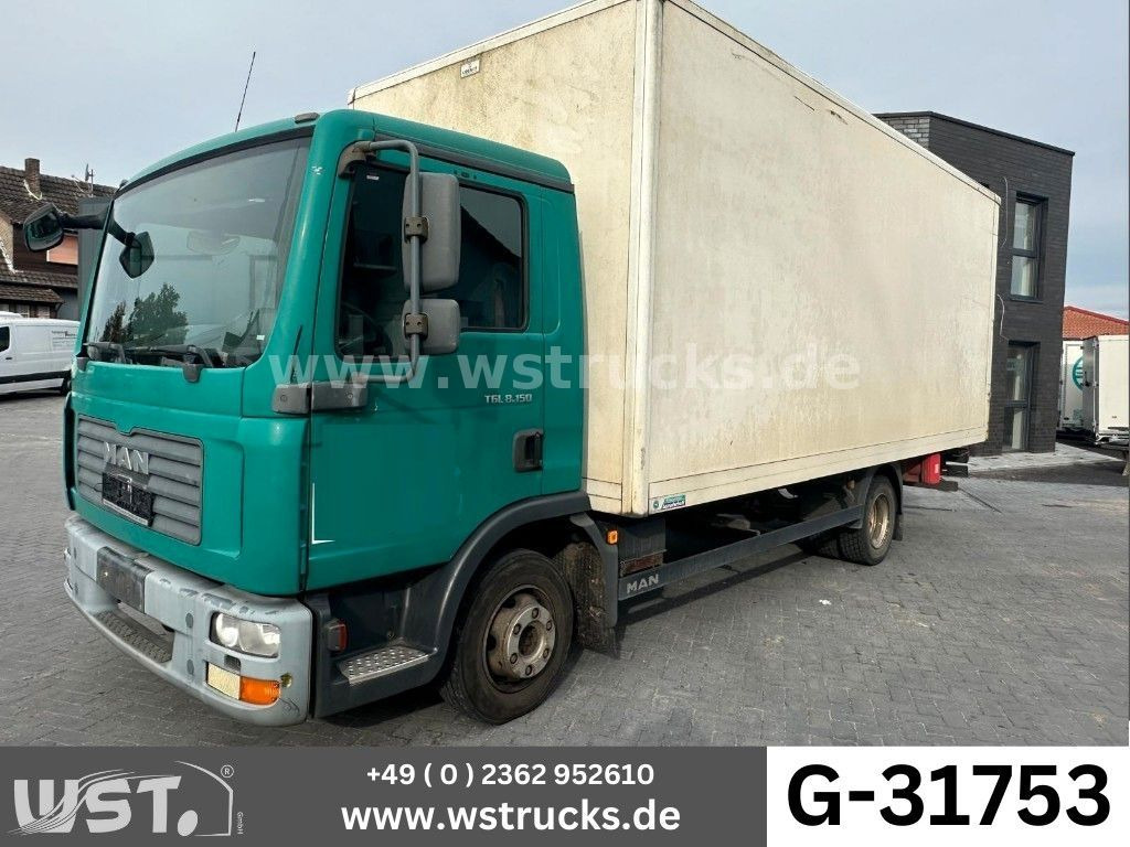 MAN TGL 8.150 Koffer Blatt/Blatt - Dobozos kisteherautó: 1 kép. MAN TGL 8.150 Koffer Blatt/Blatt - Dobozos kisteherautó: 1 kép.