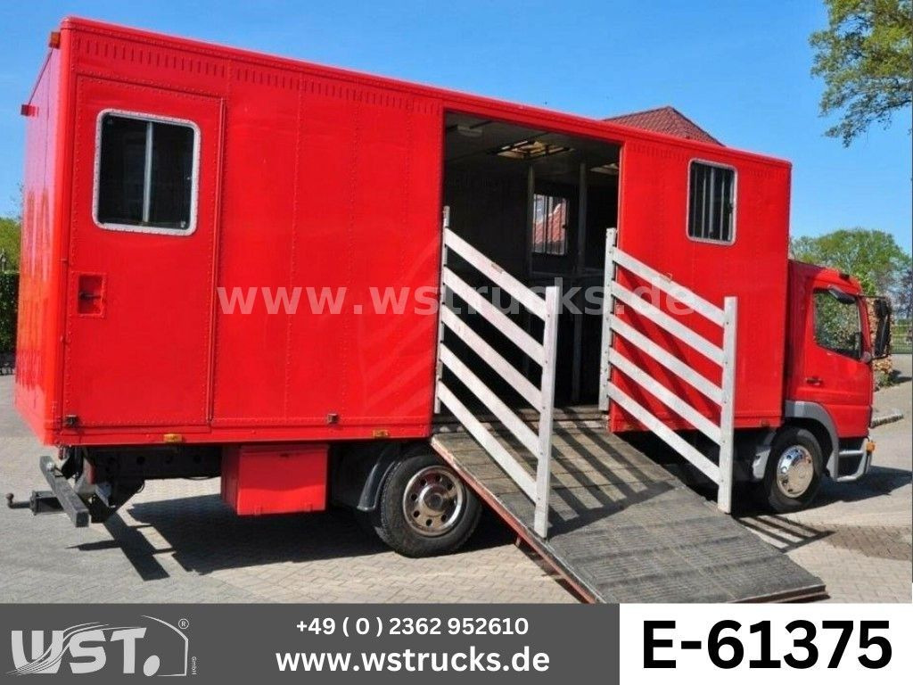 Mercedes-Benz 1224 EURO. 3 - Lószállító kamion: 1 kép. Mercedes-Benz 1224 EURO. 3 - Lószállító kamion: 1 kép.