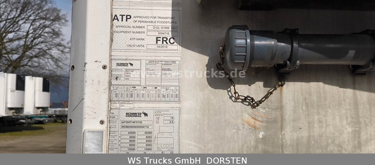 Schmitz Cargobull SKO 24 Kühlauflieger Vector 1550 Strom/Diesel - Félpótkocsi hűtős: 5 kép. Schmitz Cargobull SKO 24 Kühlauflieger Vector 1550 Strom/Diesel - Félpótkocsi hűtős: 5 kép.