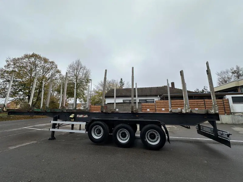 Doll Holzauflieger 34 to EXTE Rungen TÜV NEU! BOFA Holzauflieger 34 to EXTE Rungen TÜV NEU! - Rönkszállító félpótkocsi: 3 kép. Doll Holzauflieger 34 to EXTE Rungen TÜV NEU! BOFA Holzauflieger 34 to EXTE Rungen TÜV NEU! - Rönkszállító félpótkocsi: 3 kép.