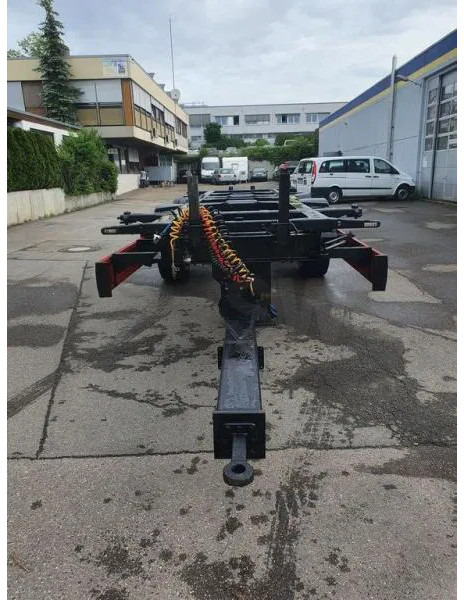 Krone Tandem Standard Lafette tiefgekuppelt 2-Achs Tandem Standard Lafette tiefgekuppelt TÜV NEU! - Pótkocsi cserefelépítményes: 2 kép. Krone Tandem Standard Lafette tiefgekuppelt 2-Achs Tandem Standard Lafette tiefgekuppelt TÜV NEU! - Pótkocsi cserefelépítményes: 2 kép.