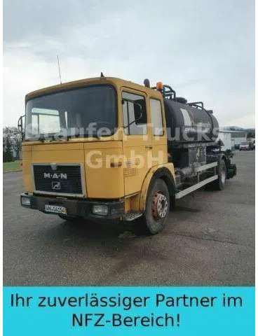 MAN 19 280 F FEDERAL BREINING*Asphaltspritzmaus Emulsi - Aszfaltozó gép: 1 kép. MAN 19 280 F FEDERAL BREINING*Asphaltspritzmaus Emulsi - Aszfaltozó gép: 1 kép.