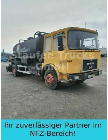 MAN 19 280 F FEDERAL BREINING*Asphaltspritzmaus Emulsi - Aszfaltozó gép: 3 kép. MAN 19 280 F FEDERAL BREINING*Asphaltspritzmaus Emulsi - Aszfaltozó gép: 3 kép.