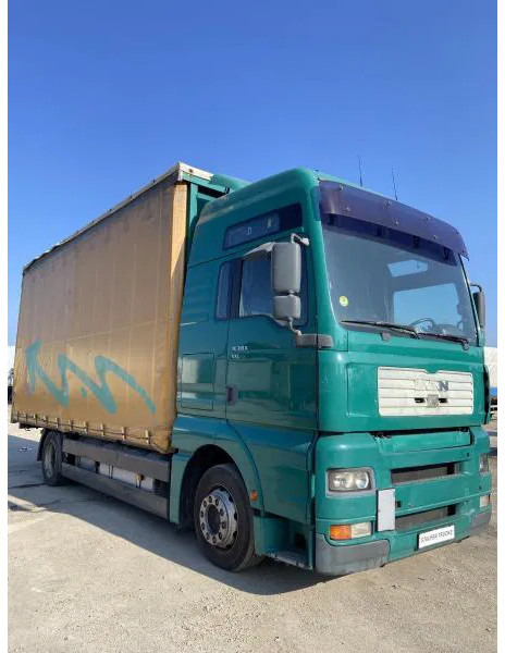 MAN TGA 18.310 BL XXL Jumbo Pritsche Schiebepl. - Ponyvás teherautó: 3 kép. MAN TGA 18.310 BL XXL Jumbo Pritsche Schiebepl. - Ponyvás teherautó: 3 kép.
