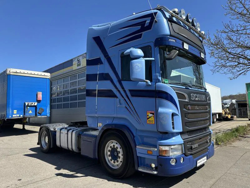 Új Nyergesvontató Scania R500 V8 MEGA Topline Intarder Euro5: 10 kép.