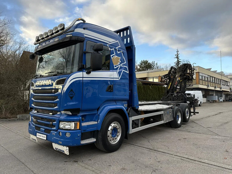 Scania 6x2 Kurzholz LOGLIFT 125 ZT 93 - Rönkszállító teherautó: 2 kép. Scania 6x2 Kurzholz LOGLIFT 125 ZT 93 - Rönkszállító teherautó: 2 kép.