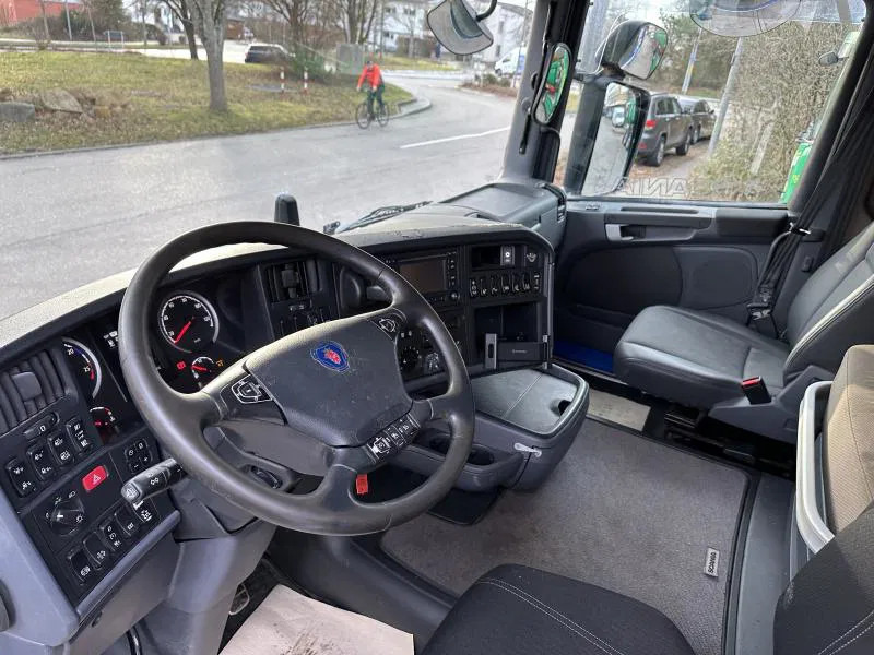 Rönkszállító teherautó Scania 6x2 Kurzholz LOGLIFT 125 ZT 93: 19 kép.