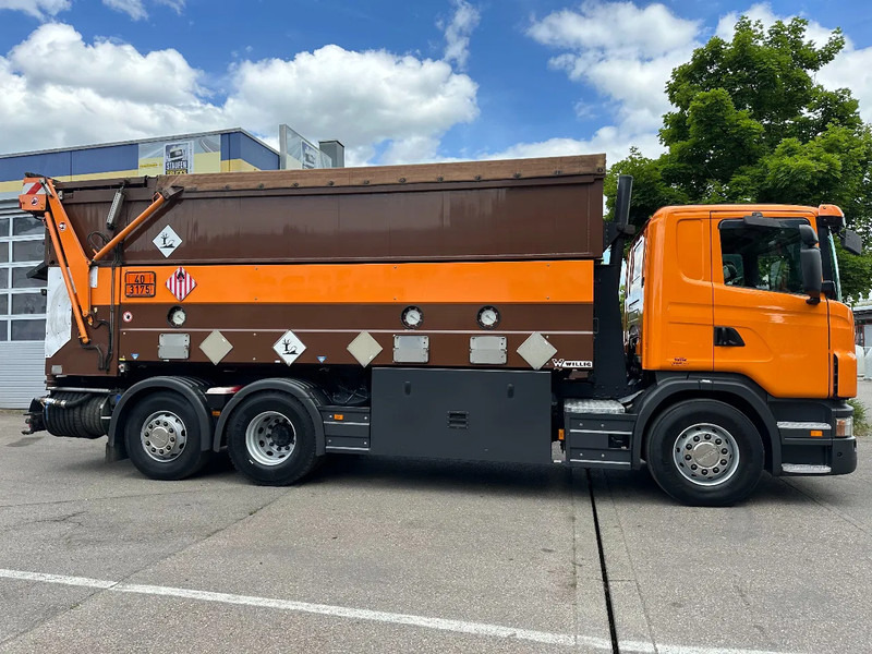 Scania G440 6x2*Willig*Tank Altöl+Filter Entsorgung ADR - Tartályos teherautó: 2 kép. Scania G440 6x2*Willig*Tank Altöl+Filter Entsorgung ADR - Tartályos teherautó: 2 kép.