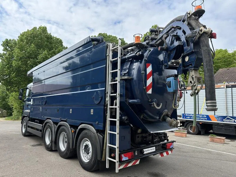 MAN TGS 35.480 8X4 ASSMANN Saug/Spülwagen Kanalreiniger - Teherautó: 3 kép. MAN TGS 35.480 8X4 ASSMANN Saug/Spülwagen Kanalreiniger - Teherautó: 3 kép.