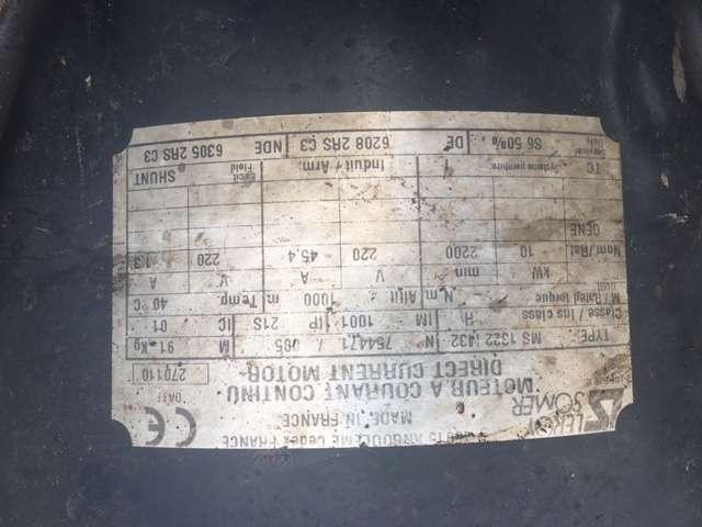 LEROY SOMER Génératrice Electroaimant - MS 1322 M32 - Elektromos rendszer - Építőipari gépek: 2 kép. LEROY SOMER Génératrice Electroaimant - MS 1322 M32 - Elektromos rendszer - Építőipari gépek: 2 kép.