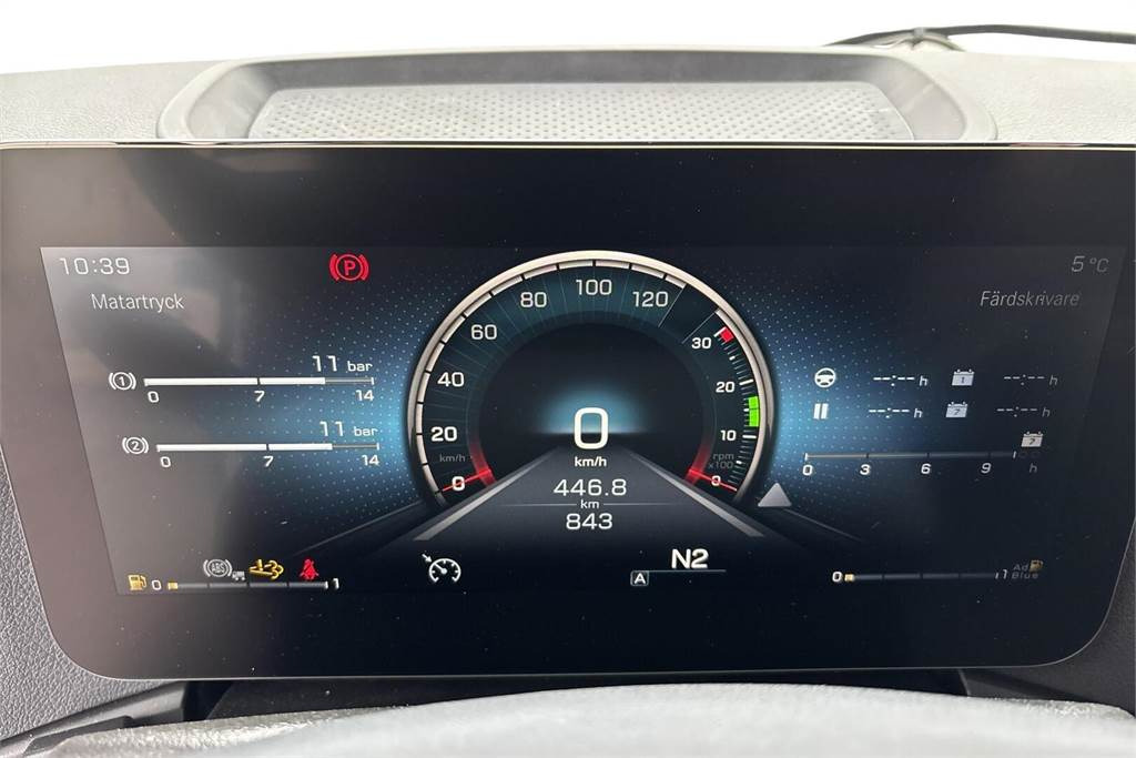 Darus autó Mercedes-Benz ACTROS 2532 L 6x2 UUSI Nosturiauto: 14 kép.