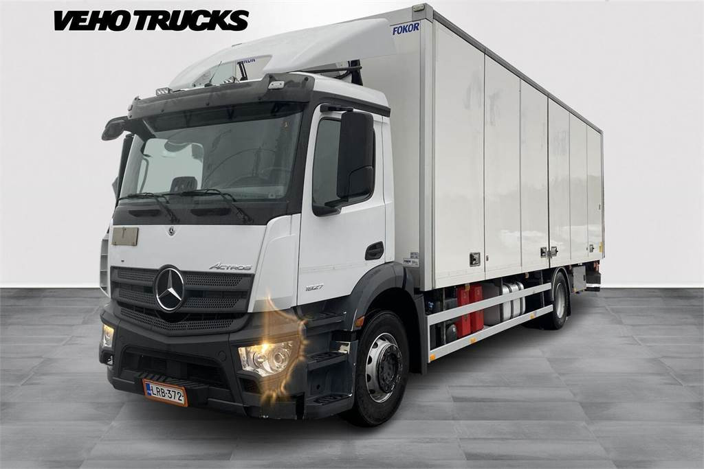 Mercedes-Benz ACTROS 5 SM 1827 L KSA - Dobozos felépítményű teherautó: 1 kép. Mercedes-Benz ACTROS 5 SM 1827 L KSA - Dobozos felépítményű teherautó: 1 kép.