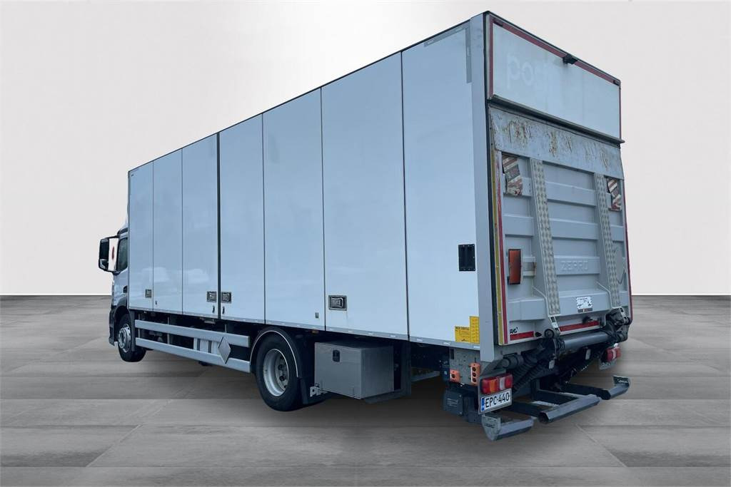 Mercedes-Benz ACTROS 5 SM 1827 L Ksa-kori + PL - Dobozos felépítményű teherautó: 3 kép. Mercedes-Benz ACTROS 5 SM 1827 L Ksa-kori + PL - Dobozos felépítményű teherautó: 3 kép.
