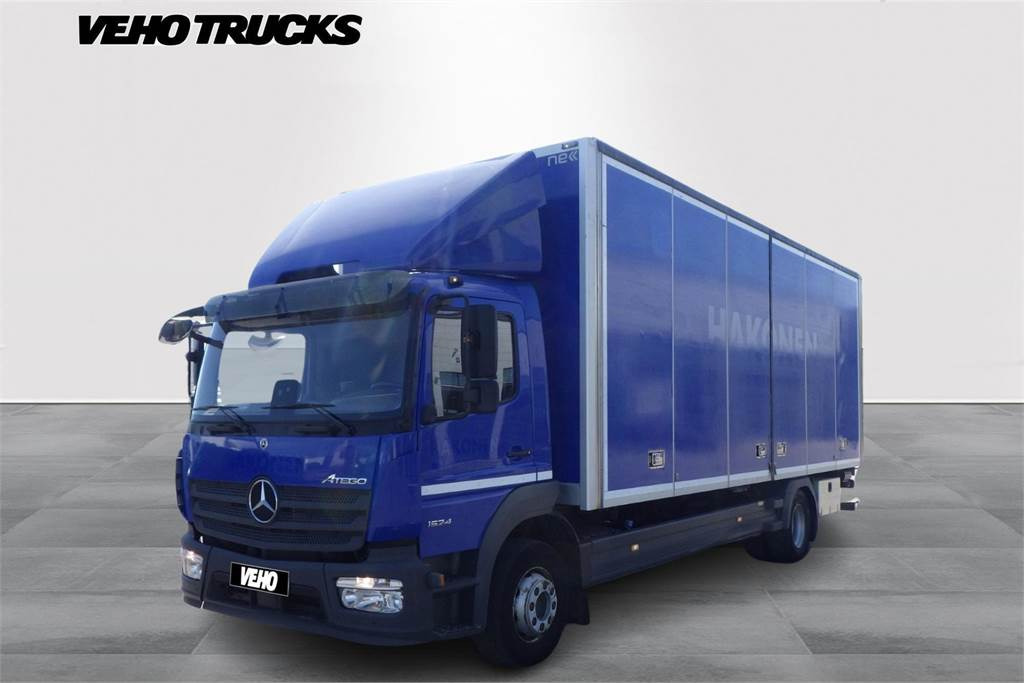 Mercedes-Benz ATEGO 1524 L - Dobozos felépítményű teherautó: 1 kép. Mercedes-Benz ATEGO 1524 L - Dobozos felépítményű teherautó: 1 kép.