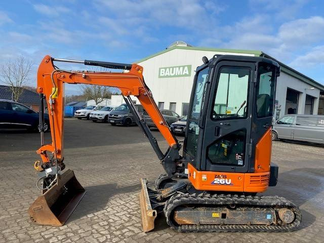 Hitachi ZX 26 U-6 MIETE / RENTAL (12002050) - Minikotró: 2 kép. Hitachi ZX 26 U-6 MIETE / RENTAL (12002050) - Minikotró: 2 kép.