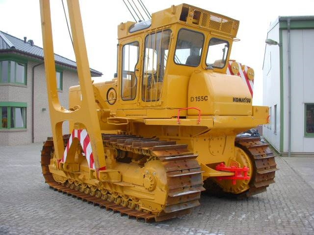 Komatsu D 155 C PIPELAYER 70 to MIETE / RENTAL(12000335) - Csőfektető: 2 kép. Komatsu D 155 C PIPELAYER 70 to MIETE / RENTAL(12000335) - Csőfektető: 2 kép.