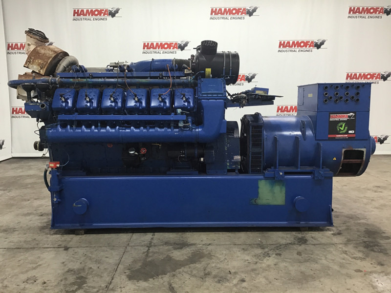 Deutz MWM CBG620V12 GENERATOR 738 KVA USED - Áramfejlesztő: 2 kép. Deutz MWM CBG620V12 GENERATOR 738 KVA USED - Áramfejlesztő: 2 kép.