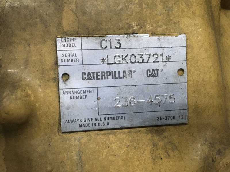 Építőipari gépek Caterpillar C13 LGK-2364575 FOR PARTS: 6 kép.