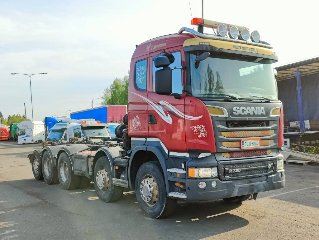 DAMAGED Scania R 730 - Alvaz teherautó: 2 kép. DAMAGED Scania R 730 - Alvaz teherautó: 2 kép.