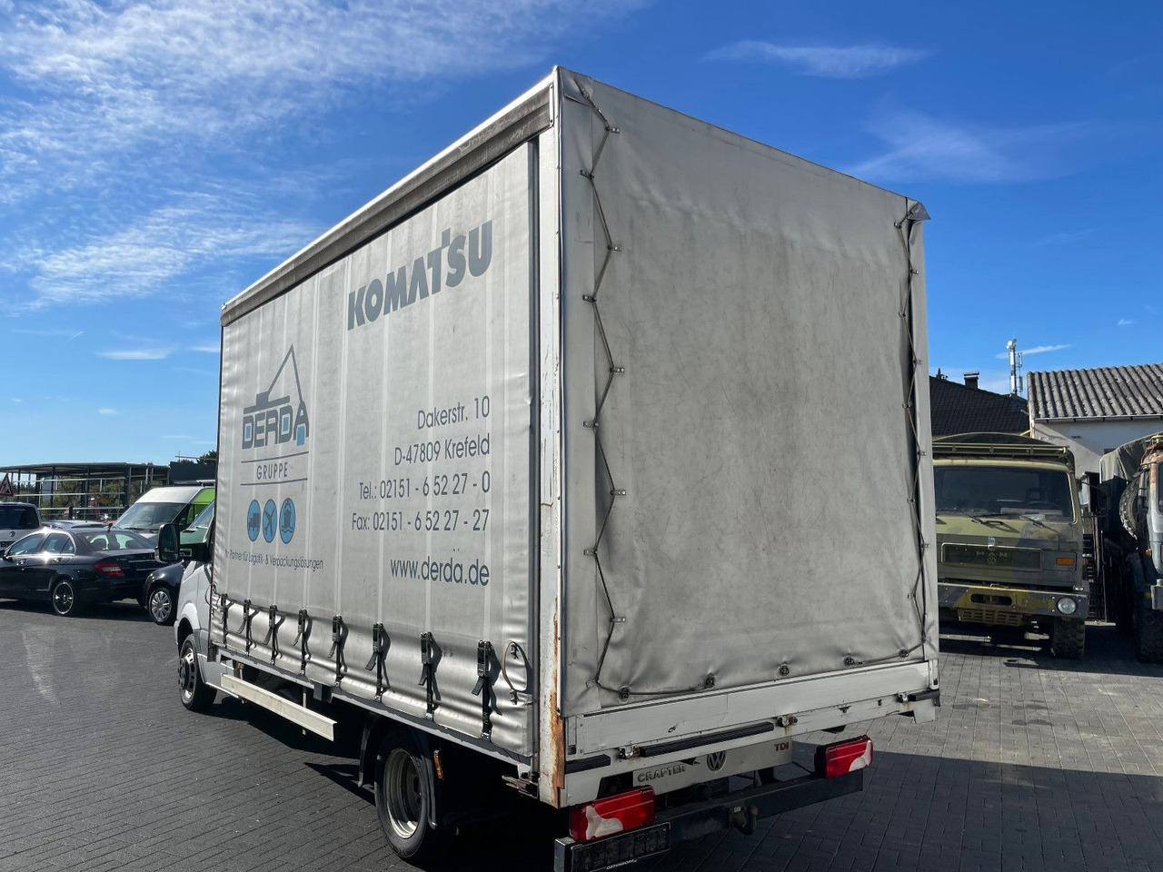 Volkswagen Crafter 50 Pritsche+Plane Klima, Maxi - Ponyvás kisteherautó: 4 kép. Volkswagen Crafter 50 Pritsche+Plane Klima, Maxi - Ponyvás kisteherautó: 4 kép.