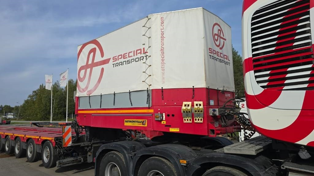 Faymonville Combimax - Félpótkocsi mélybölcsős: 2 kép. Faymonville Combimax - Félpótkocsi mélybölcsős: 2 kép.