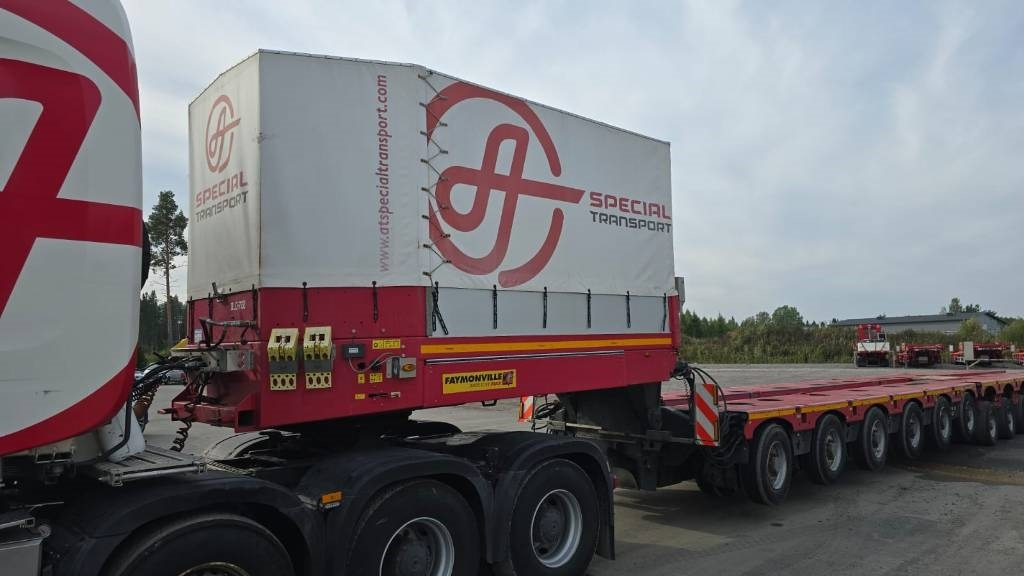 Faymonville Combimax - Félpótkocsi mélybölcsős: 4 kép. Faymonville Combimax - Félpótkocsi mélybölcsős: 4 kép.