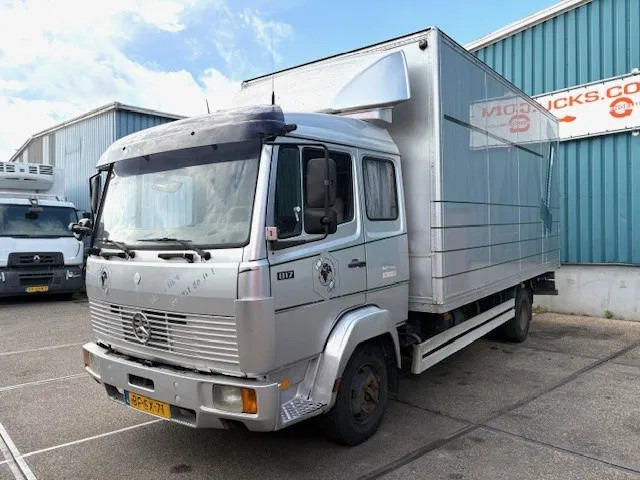 Mercedes-Benz LK 817 (6-CILINDER) ORIGINAL DUTCH TRUCK WITH CLOSED BOX (MANUAL GEARBOX / FULL STEEL SUSPENSION) - Dobozos felépítményű teherautó: 1 kép. Mercedes-Benz LK 817 (6-CILINDER) ORIGINAL DUTCH TRUCK WITH CLOSED BOX (MANUAL GEARBOX / FULL STEEL SUSPENSION) - Dobozos felépítményű teherautó: 1 kép.