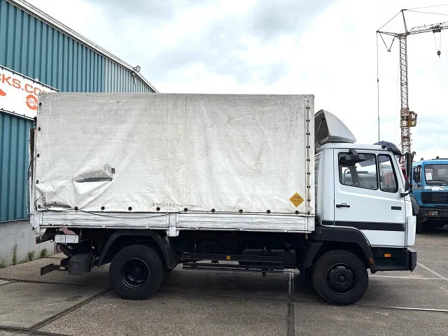 Mercedes-Benz LK 914 (6-CILINDER) WITH TENT BOX (MANUAL GEARBOX / FULL STEEL SUSPENSION / LOADING PLATFORM) - Ponyvás teherautó: 4 kép. Mercedes-Benz LK 914 (6-CILINDER) WITH TENT BOX (MANUAL GEARBOX / FULL STEEL SUSPENSION / LOADING PLATFORM) - Ponyvás teherautó: 4 kép.