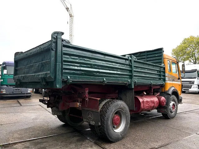 Mercedes-Benz SK 1635K 4x2 FULL STEEL MEILLER KIPPER (ZF16 MANUAL GEARBOX / FULL STEEL SUSPENSION / REDUCTION AXLE) - Billenőplatós teherautó: 3 kép. Mercedes-Benz SK 1635K 4x2 FULL STEEL MEILLER KIPPER (ZF16 MANUAL GEARBOX / FULL STEEL SUSPENSION / REDUCTION AXLE) - Billenőplatós teherautó: 3 kép.