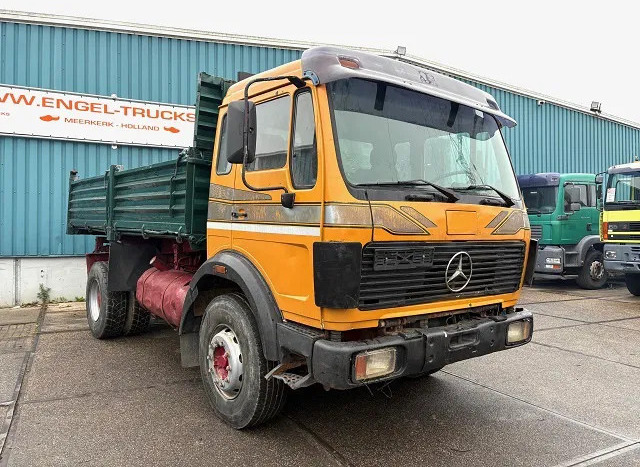 Mercedes-Benz SK 1635K 4x2 FULL STEEL MEILLER KIPPER (ZF16 MANUAL GEARBOX / FULL STEEL SUSPENSION / REDUCTION AXLE) - Billenőplatós teherautó: 2 kép. Mercedes-Benz SK 1635K 4x2 FULL STEEL MEILLER KIPPER (ZF16 MANUAL GEARBOX / FULL STEEL SUSPENSION / REDUCTION AXLE) - Billenőplatós teherautó: 2 kép.