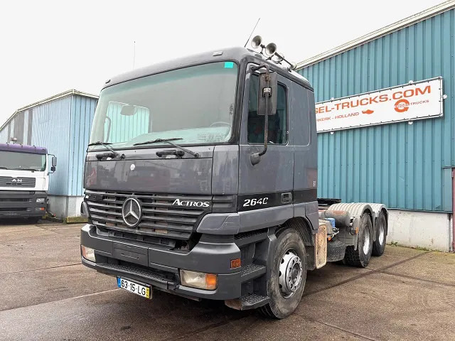 Mercedes-Benz Actros 2640 S 6x4 FULL STEEL TRACTOR UNIT (EPS WITH CLUTCH (3 PEDALS) / REDUCTION AXLES / FULL STEEL SUSPENSION / HYDRAULIC KIT - Nyergesvontató: 1 kép. Mercedes-Benz Actros 2640 S 6x4 FULL STEEL TRACTOR UNIT (EPS WITH CLUTCH (3 PEDALS) / REDUCTION AXLES / FULL STEEL SUSPENSION / HYDRAULIC KIT - Nyergesvontató: 1 kép.
