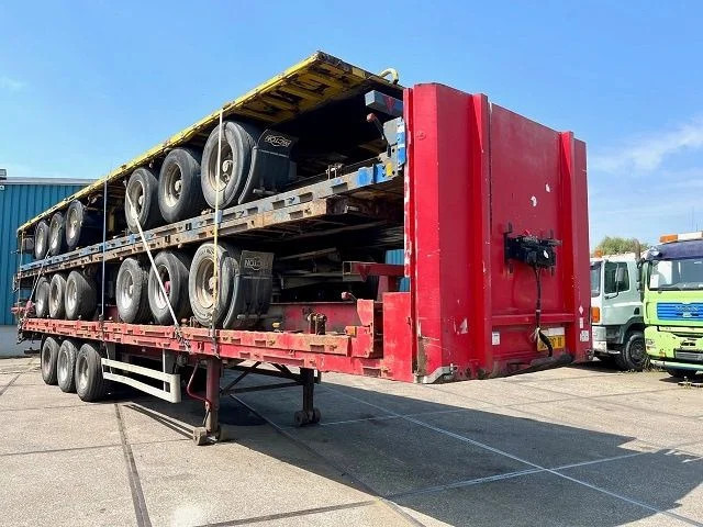 Pacton T3-001 13.60 METER (CURTAINSIDE) TRAILERPACKAGE (DRUM BRAKES / SAF AXLES / ABS BRAKE SYSTEM) - Platós félpótkocsi: 2 kép. Pacton T3-001 13.60 METER (CURTAINSIDE) TRAILERPACKAGE (DRUM BRAKES / SAF AXLES / ABS BRAKE SYSTEM) - Platós félpótkocsi: 2 kép.