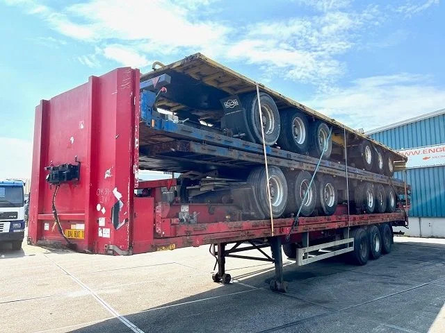 Pacton T3-001 13.60 METER (CURTAINSIDE) TRAILERPACKAGE (DRUM BRAKES / SAF AXLES / ABS BRAKE SYSTEM) - Platós félpótkocsi: 1 kép. Pacton T3-001 13.60 METER (CURTAINSIDE) TRAILERPACKAGE (DRUM BRAKES / SAF AXLES / ABS BRAKE SYSTEM) - Platós félpótkocsi: 1 kép.