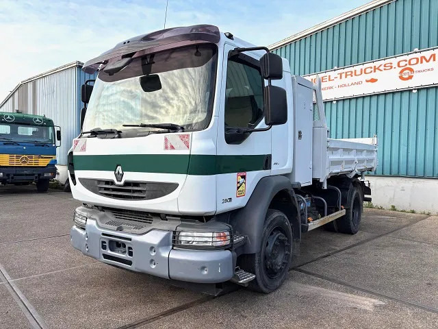 Renault Midlum 280 DXI FULL STEEL SUSPENSION 3-WAY KIPPER (8 GEARS MANUAL GEARBOX / FULL STEEL SUSPENSION / 3-SEATS / P.T.O. / ETC) - Billenőplatós teherautó: 1 kép. Renault Midlum 280 DXI FULL STEEL SUSPENSION 3-WAY KIPPER (8 GEARS MANUAL GEARBOX / FULL STEEL SUSPENSION / 3-SEATS / P.T.O. / ETC) - Billenőplatós teherautó: 1 kép.