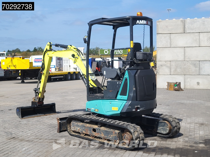 Ammann AMX25 3 BUCKETS - Minikotró: 2 kép. Ammann AMX25 3 BUCKETS - Minikotró: 2 kép.