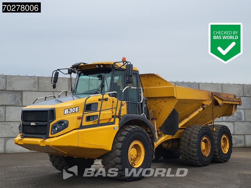 BELL B30 E - Csuklós dömper: 1 kép. BELL B30 E - Csuklós dömper: 1 kép.