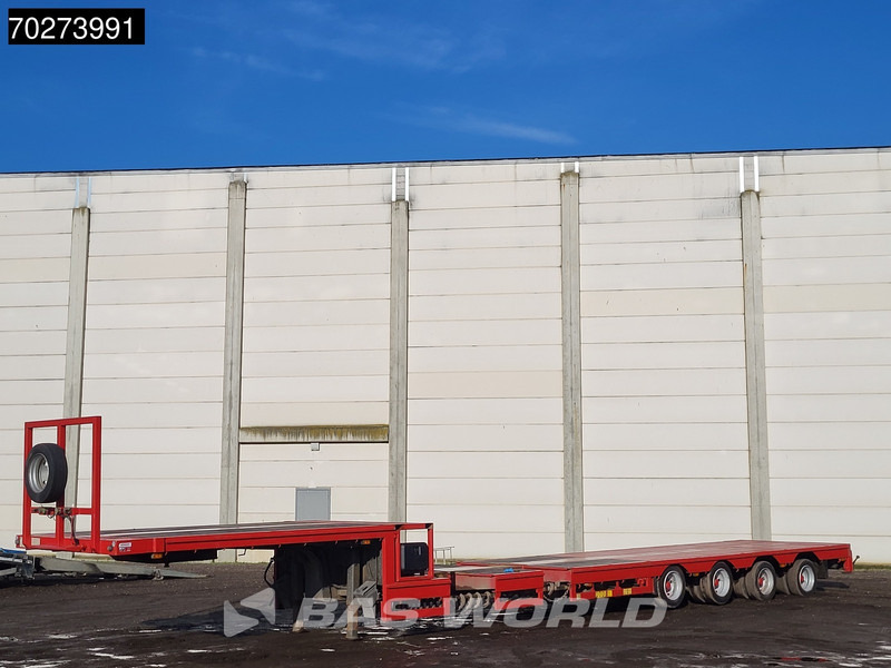 Broshuis Extendable 2xLift+ 2xLenkachse SAF - Félpótkocsi mélybölcsős: 5 kép. Broshuis Extendable 2xLift+ 2xLenkachse SAF - Félpótkocsi mélybölcsős: 5 kép.