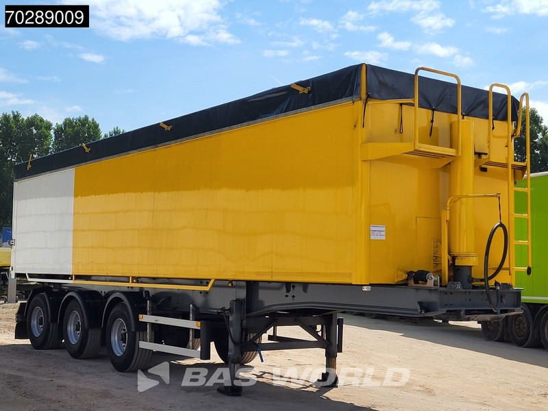 Bulthuis TATA 23 3 axles 58m3 3 Comp. Lift+Lenkachse TÜV 06-26 - Félpótkocsi billenőplatós: 3 kép. Bulthuis TATA 23 3 axles 58m3 3 Comp. Lift+Lenkachse TÜV 06-26 - Félpótkocsi billenőplatós: 3 kép.