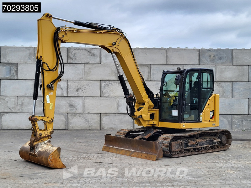 Caterpillar 308 CR A/C - 3 BUCKETS - Lánctalpas kotró: 3 kép. Caterpillar 308 CR A/C - 3 BUCKETS - Lánctalpas kotró: 3 kép.