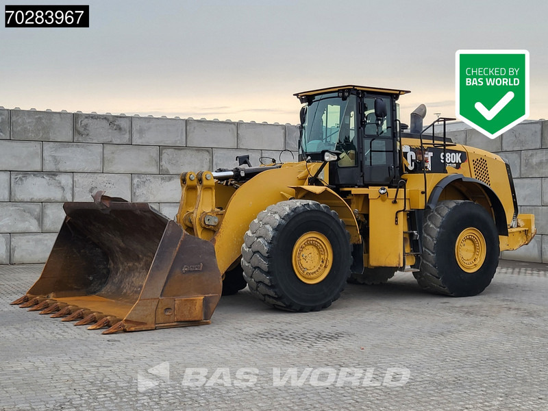 Caterpillar 980 K GERMAN MACHINE - Gumikerekes homlokrakodó: 1 kép. Caterpillar 980 K GERMAN MACHINE - Gumikerekes homlokrakodó: 1 kép.