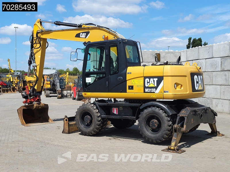 Caterpillar M313 D OUTRIGGERS + ROTOTILT - Gumikerekes kotró: 5 kép. Caterpillar M313 D OUTRIGGERS + ROTOTILT - Gumikerekes kotró: 5 kép.
