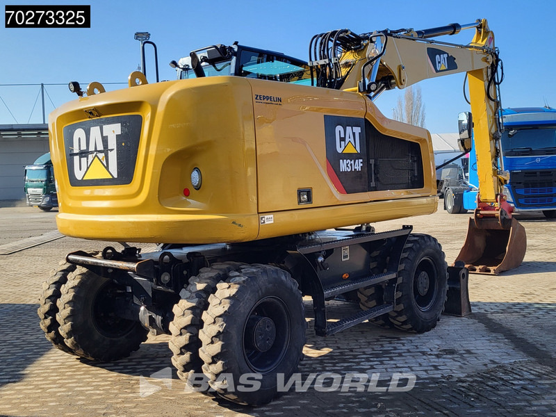 Caterpillar M314 F - Gumikerekes kotró: 5 kép. Caterpillar M314 F - Gumikerekes kotró: 5 kép.